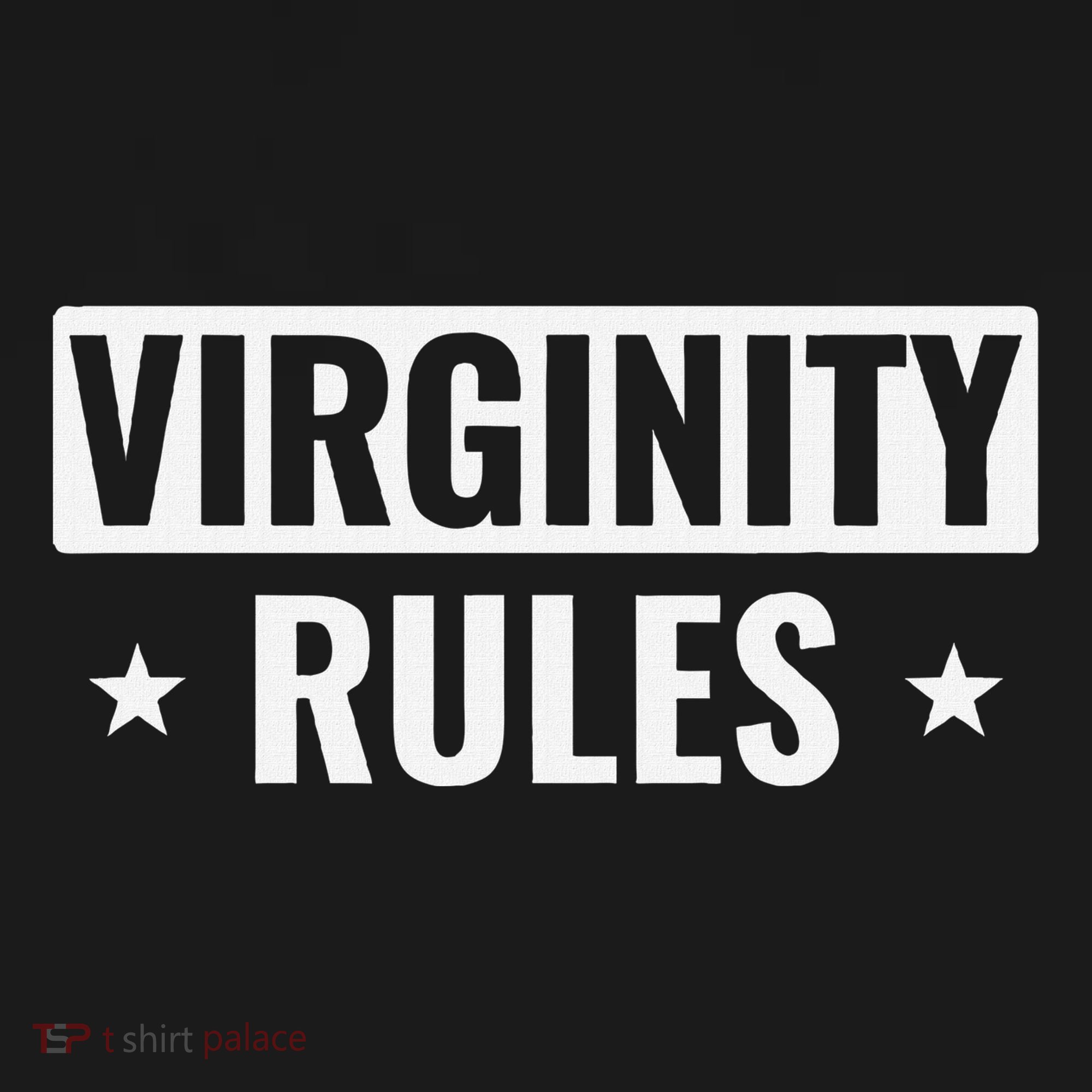 Virginity Rules Virgin Button