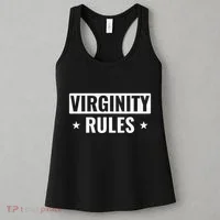 Virginity Rules Virgin Women's Tank Top thumb 3