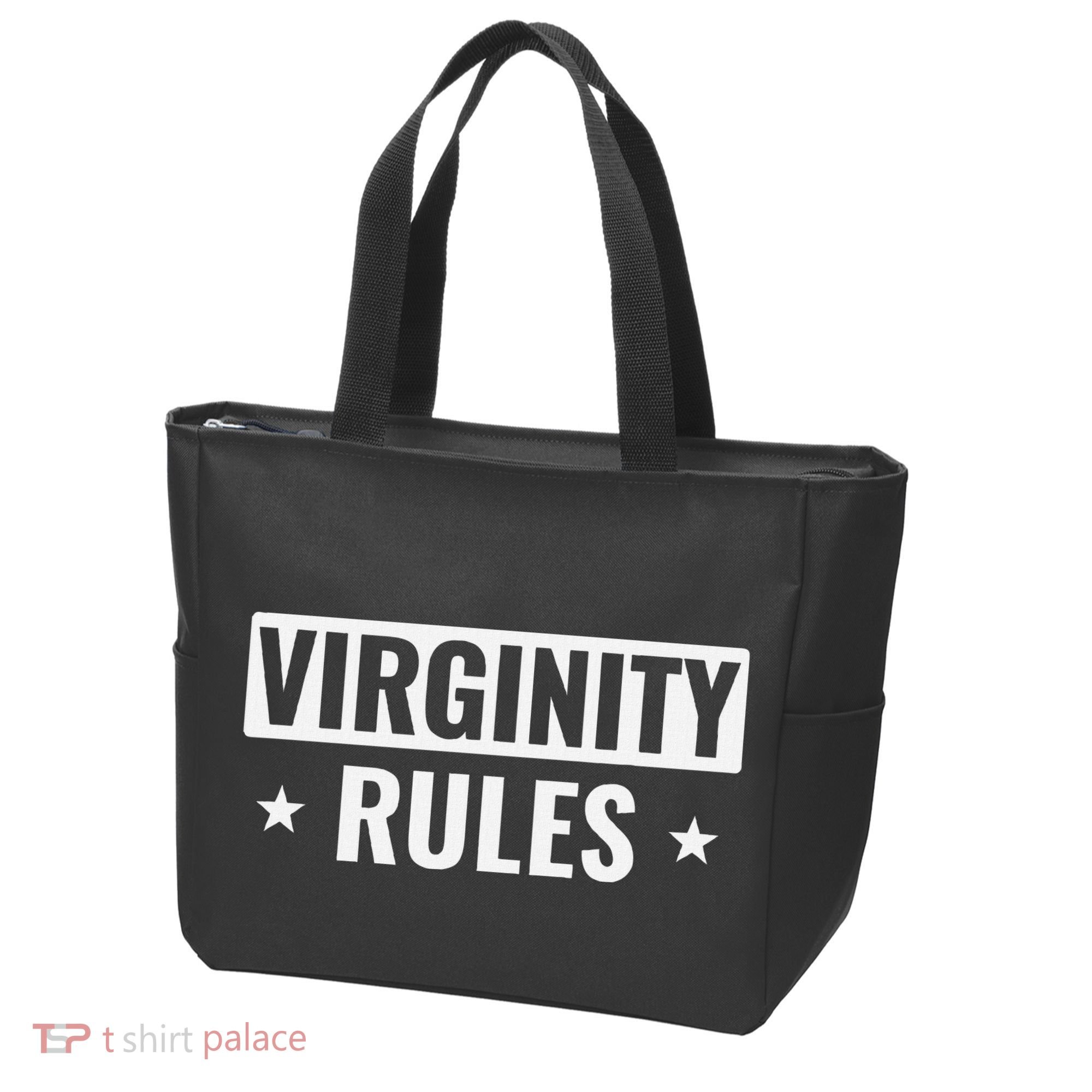 Virginity Rules Virgin Tote Bag