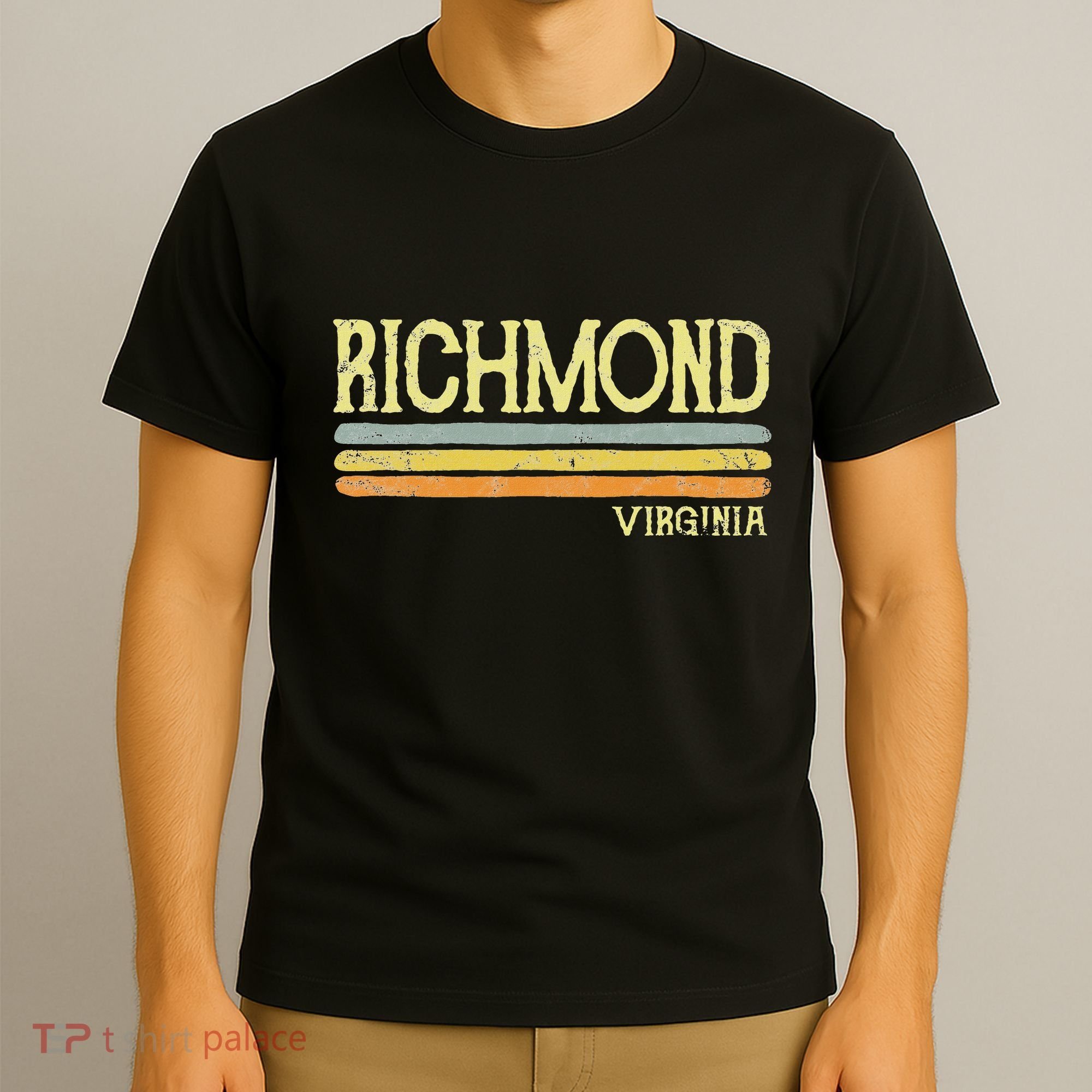 Vintage Richmond Virginia Va Love Gift Souvenir T-Shirt