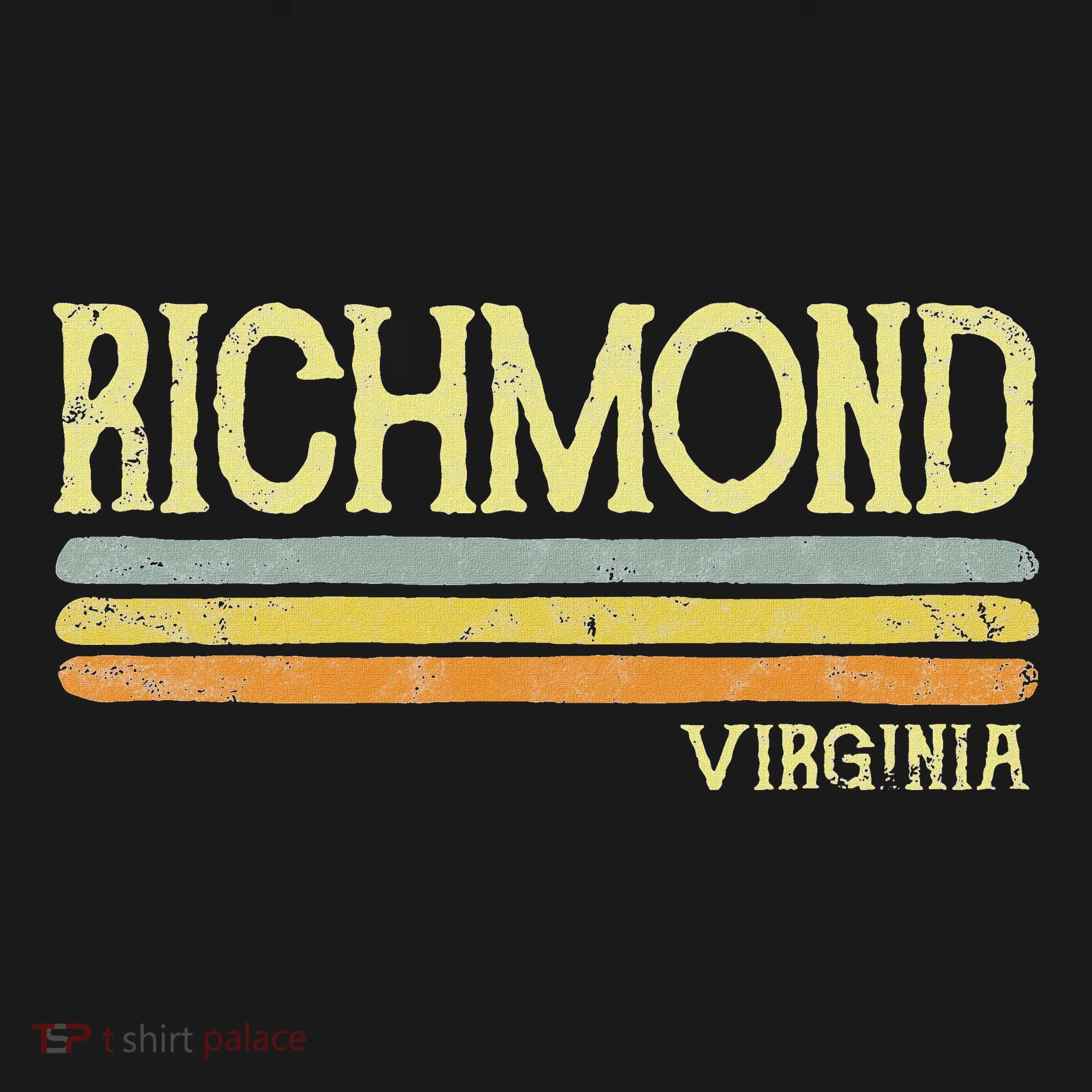 Vintage Richmond Virginia Va Love Gift Souvenir T-Shirt