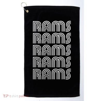 Vintage Rams Golf Towel