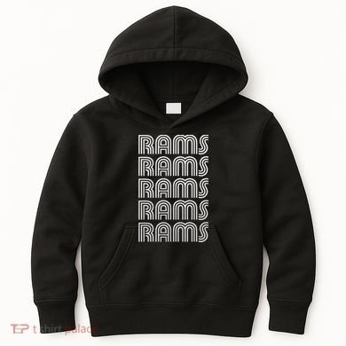 Vintage Rams Kids Hoodie