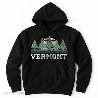 Vermont Retro Vintage Hoodie
