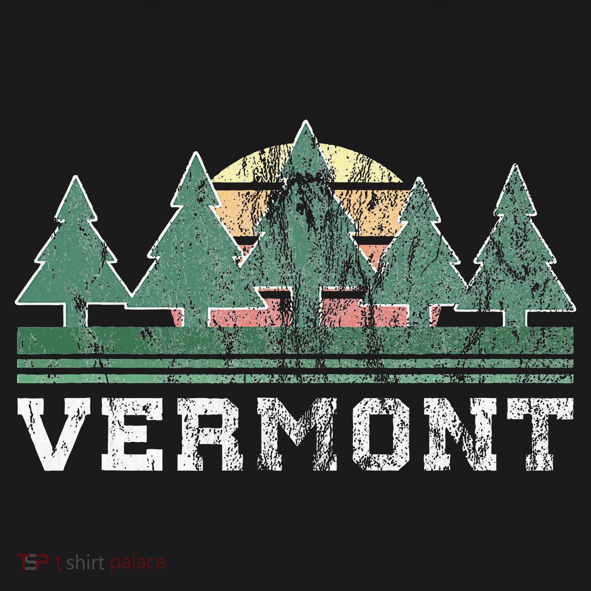 Vermont Retro Vintage T-Shirt