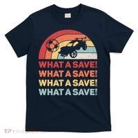 Vintage Retro What A Save Rocket Soccer Car League T-Shirt thumb 0