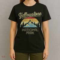 Vintage Retro Yellowstone National Park T-Shirt thumb 4