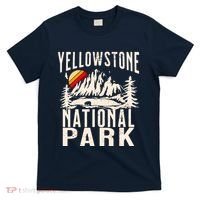 Vintage Retro Yellowstone National Park T-Shirt thumb 0