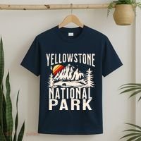 Vintage Retro Yellowstone National Park T-Shirt thumb 2