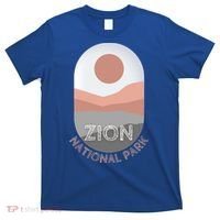 Vintage Retro Zion National Park Utah Arches Road Trip Tee Gift T-Shirt thumb 0