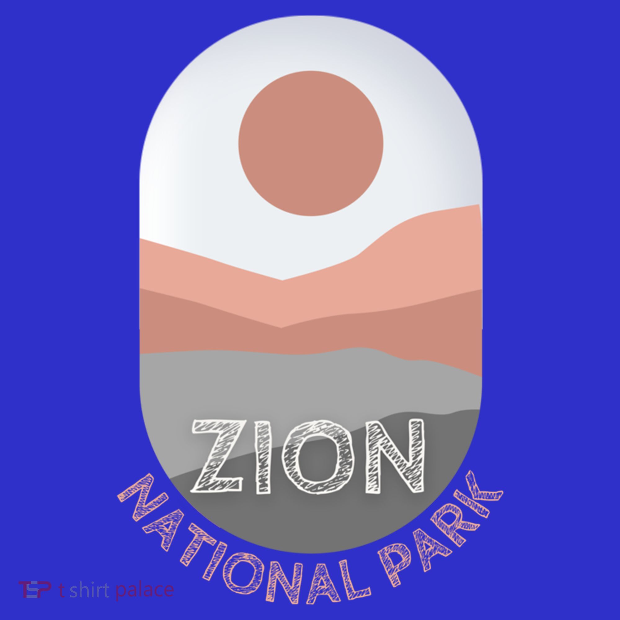 Vintage Retro Zion National Park Utah Arches Road Trip Tee Gift T-Shirt