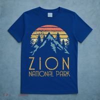 Vintage Retro Zion National Park Utah Sweagift T-Shirt thumb 5