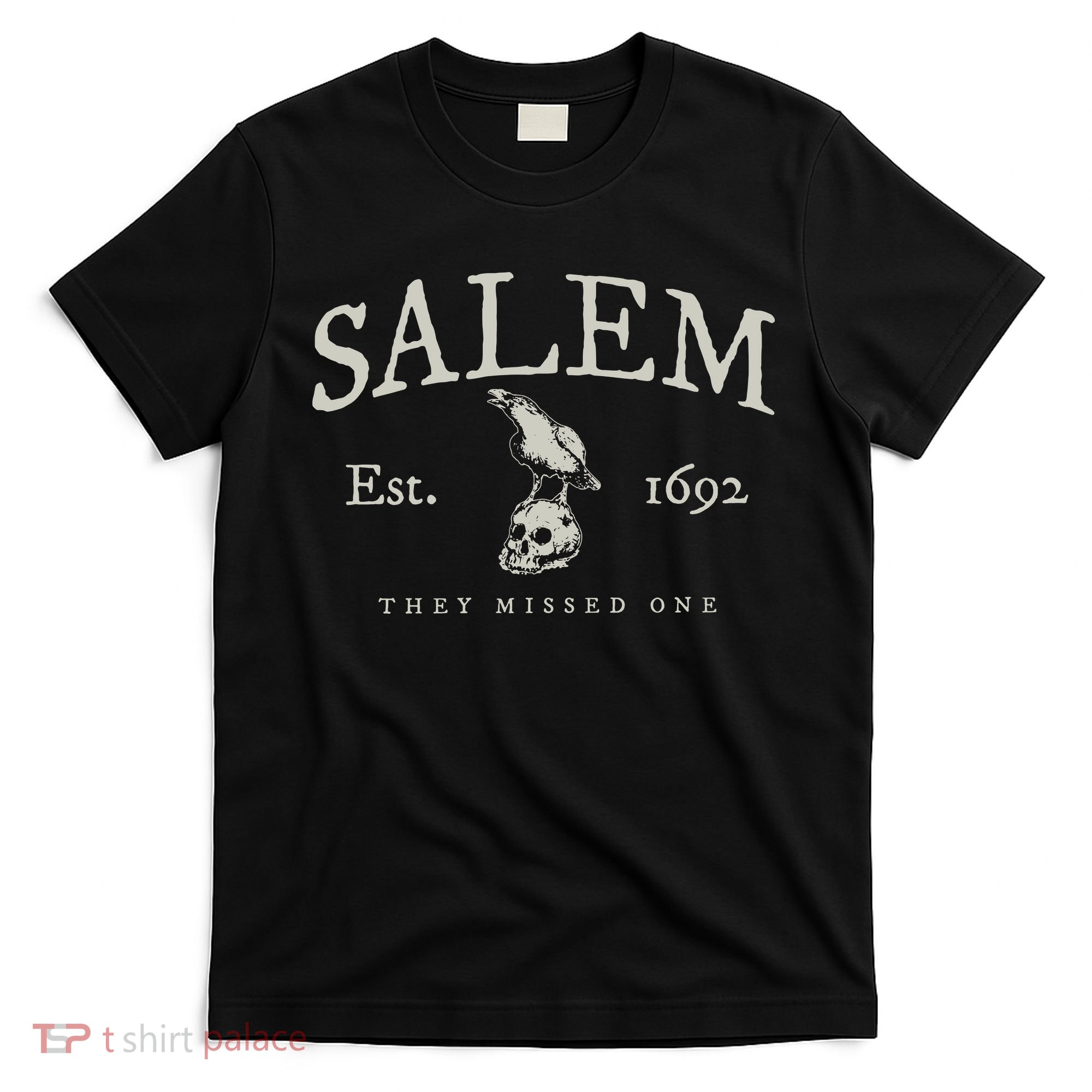 Vintage Salem 1692 They Missed One Witch Halloween T-Shirt