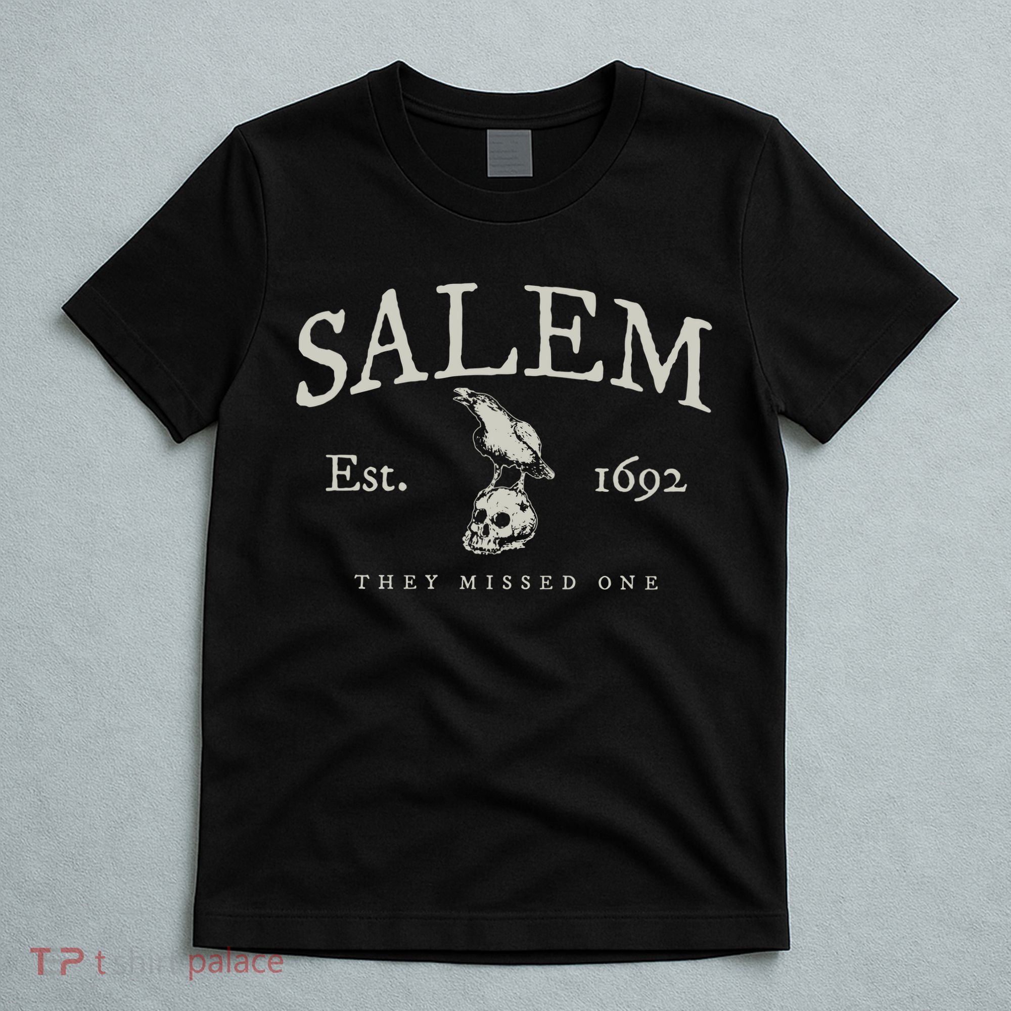 Vintage Salem 1692 They Missed One Witch Halloween T-Shirt