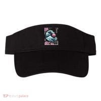 Vaporwave Synthwave 80's Japan Japanese Great Wave Tokyo 80s Visor thumb 0