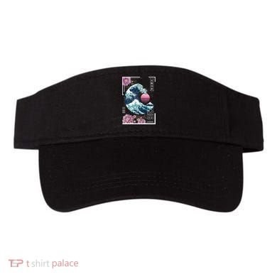 Vaporwave Synthwave 80's Japan Japanese Great Wave Tokyo 80s Visor