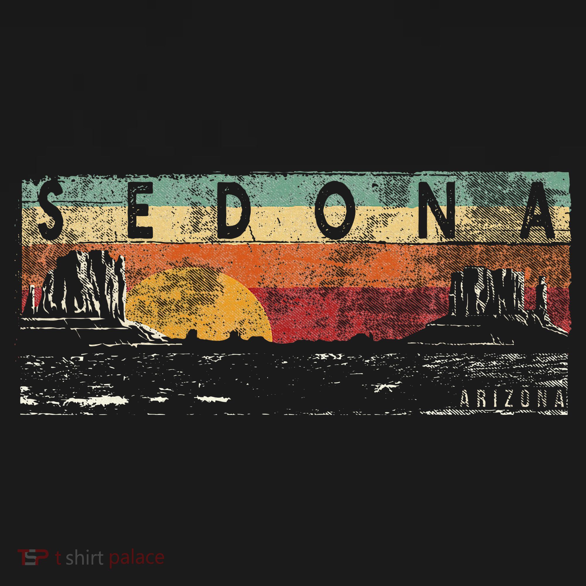 Vintage Sedona Arizona Sedona Az T-Shirt