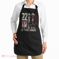 Veteran Suicide Awareness Ribbon 22 A Day Is 22 Too Many Apron thumb 2
