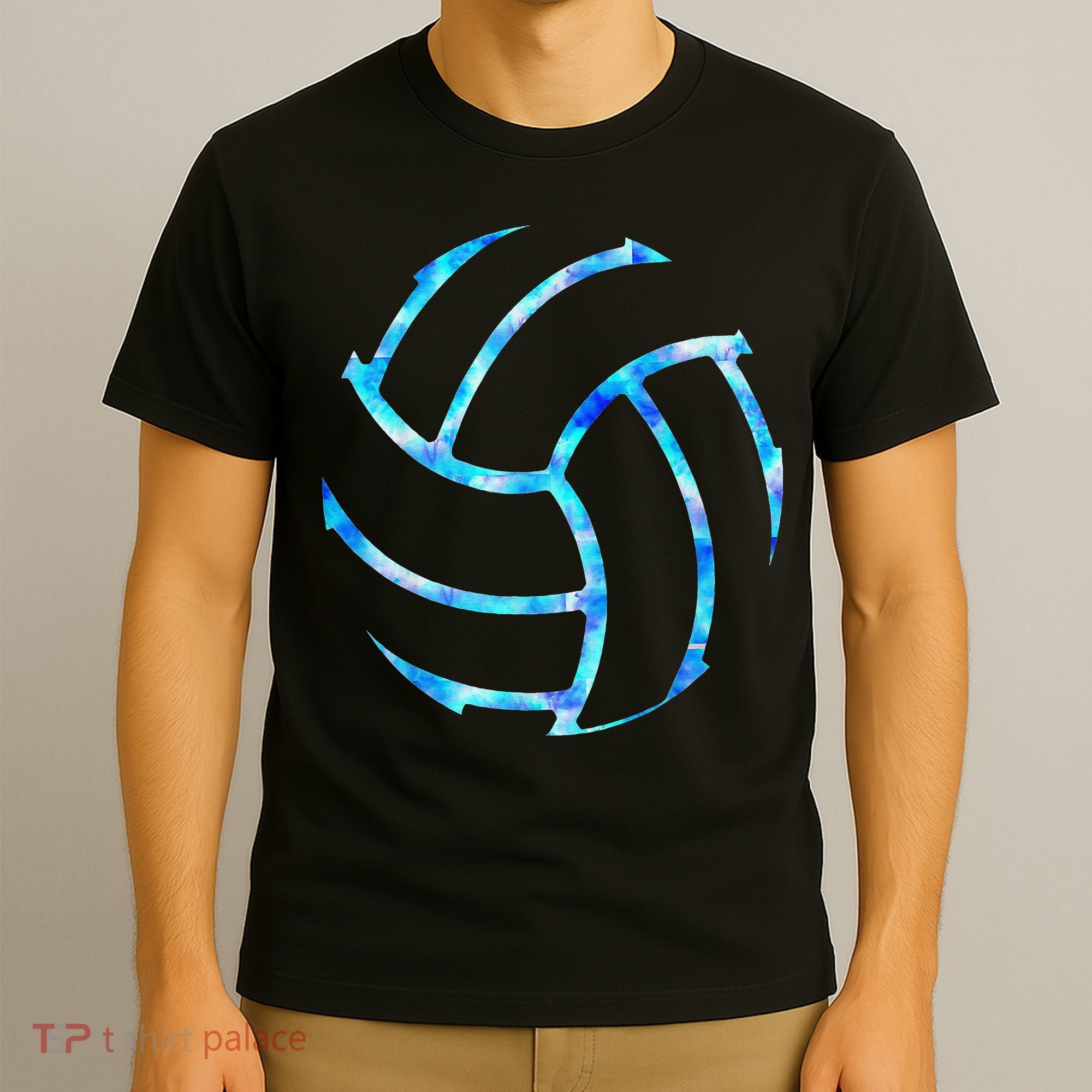 Volleyball Stuff Attire Tie Dye Gift for a Teen  Player T-Shirt
