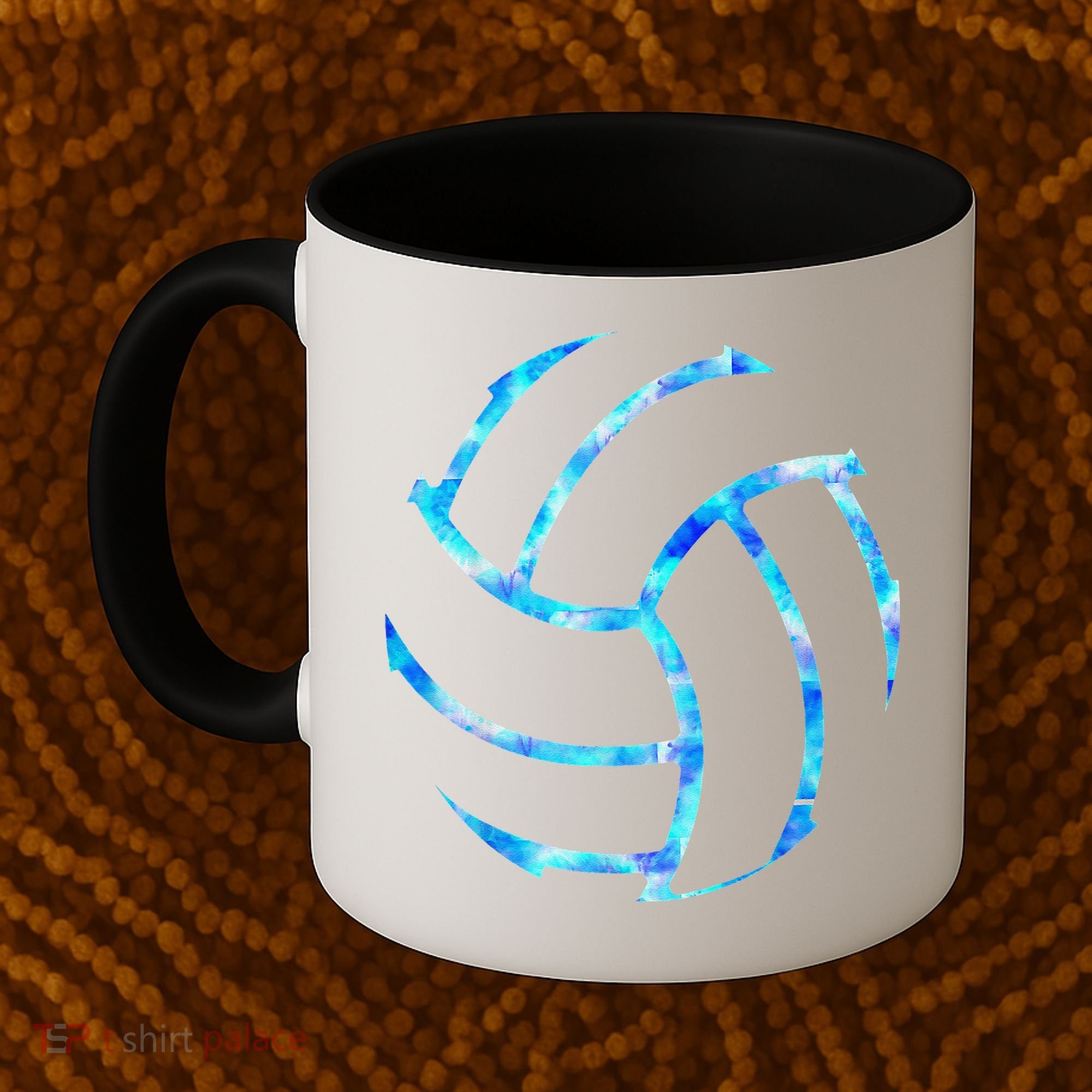 Volleyball Stuff Attire Tie Dye Gift for a Teen  Player Coffee Mug