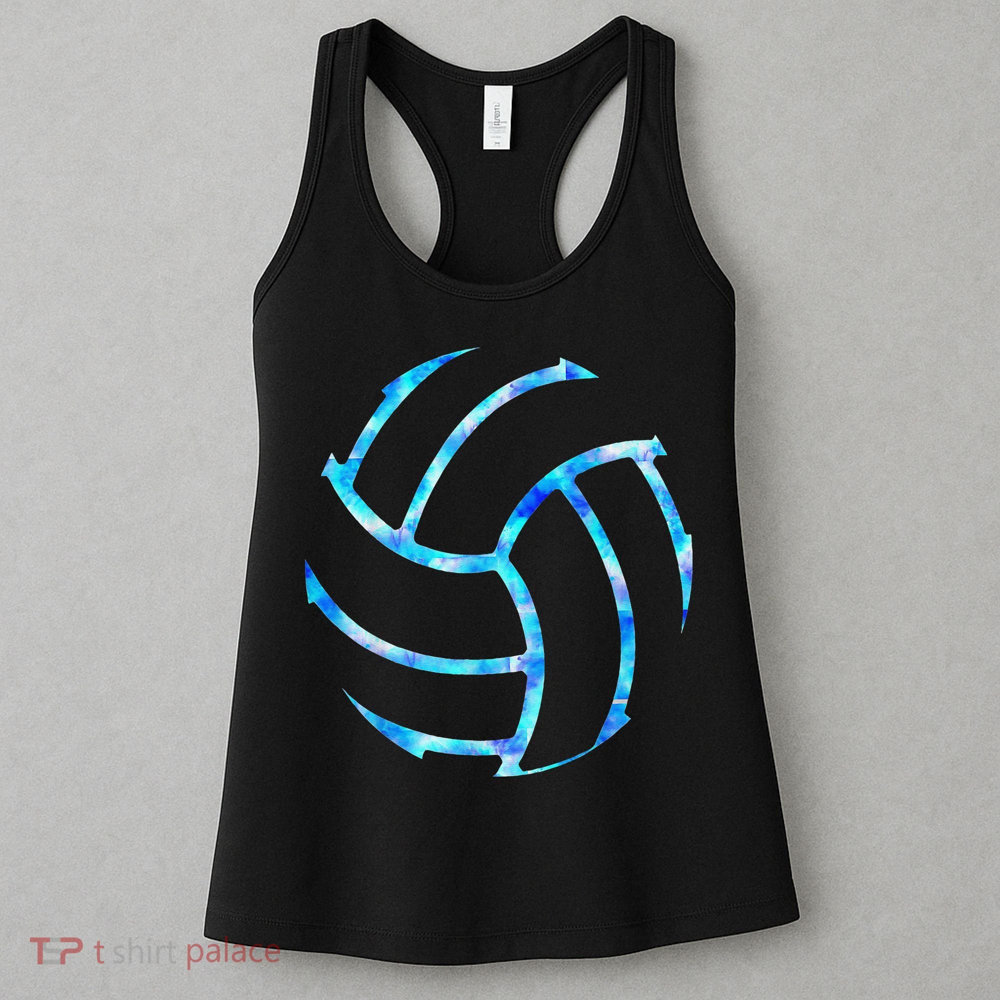 Volleyball Stuff Attire Tie Dye Gift for a Teen  Player Women's Tank Top