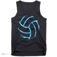 Volleyball Stuff Attire Tie Dye Gift for a Teen  Player Tank Top thumb 0