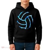 Volleyball Stuff Attire Tie Dye Gift for a Teen  Player Kids Hoodie thumb 4