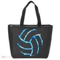Volleyball Stuff Attire Tie Dye Gift for a Teen  Player Tote Bag thumb 0