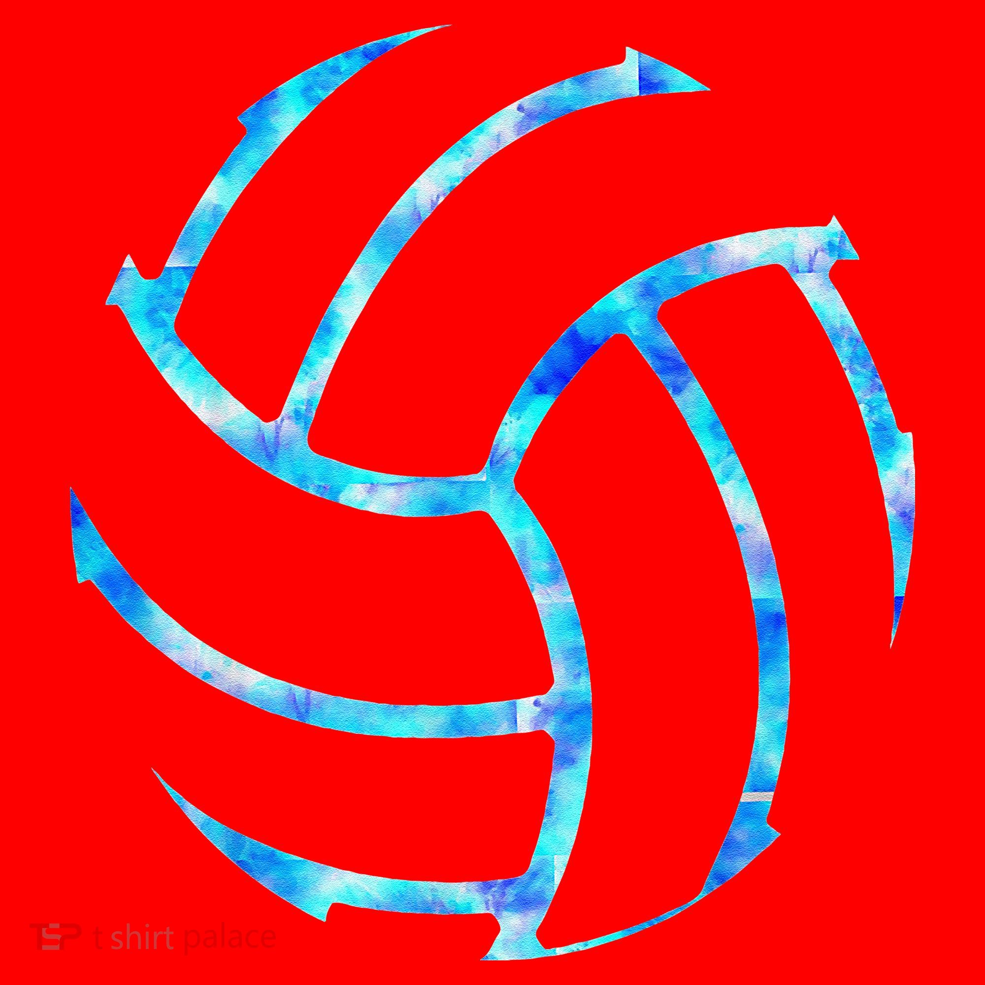 Volleyball Stuff Attire Tie Dye Gift for a Teen  Player Santa Hat