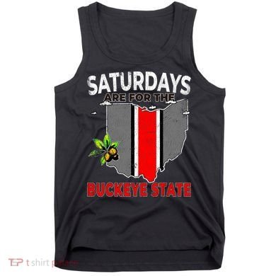 Vintage Saturdays Are For The Buckeye State Grunge Tank Top