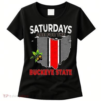 Vintage Saturdays Are For The Buckeye State Grunge Women's T-Shirt
