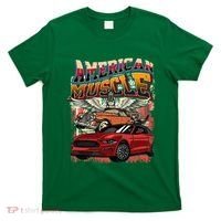 Vintage Streetwear American Muscle Car T-Shirt thumb 0