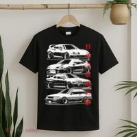 Vintage Skyline Automotive Jdm Legend Tuning Car T-Shirt thumb 2