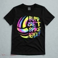 Volleyball Stuff Attire Tie Dye A Teen Girl Player T-Shirt thumb 5