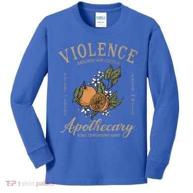 Violet Sorrengail Apothecary Kids Long Sleeve Shirt