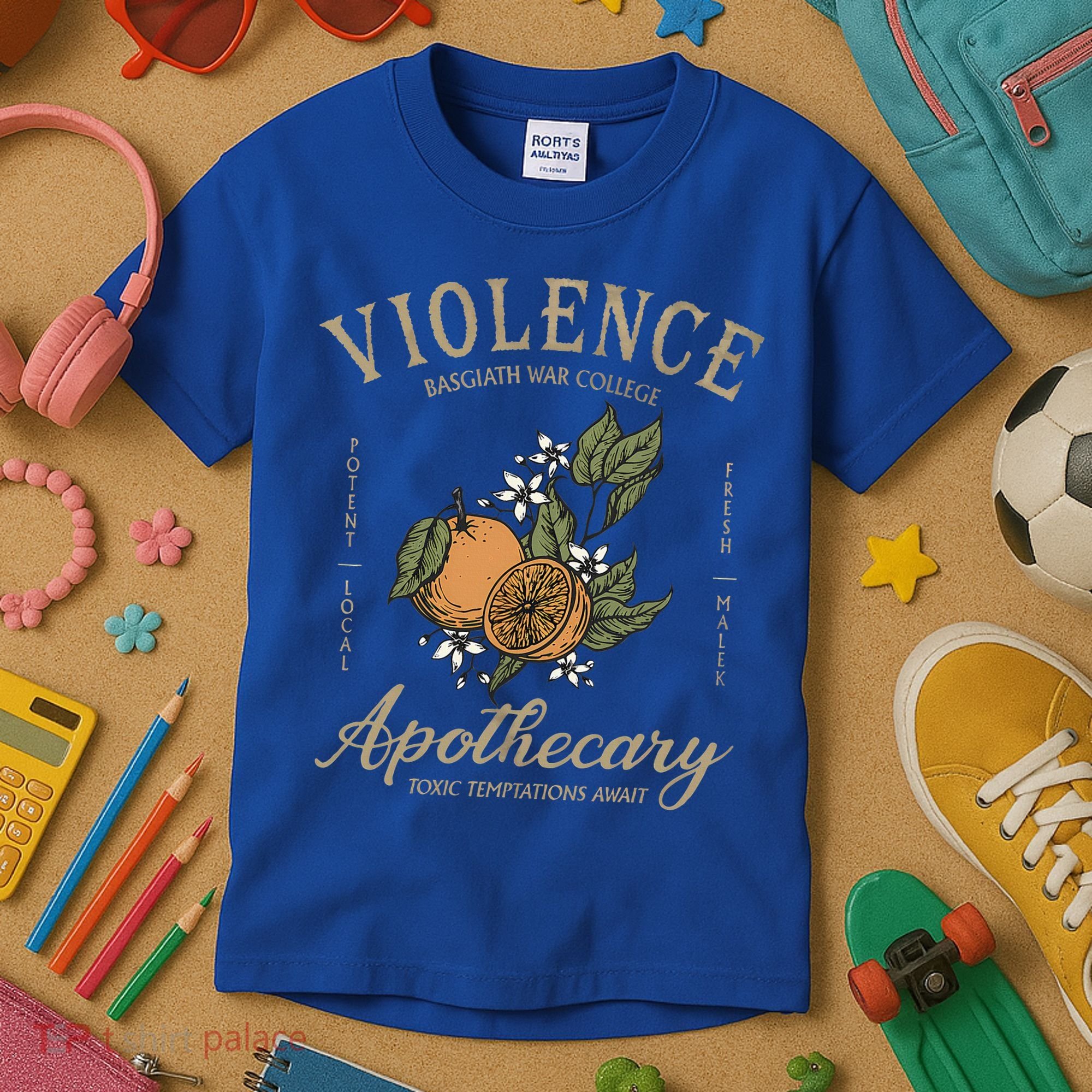 Violet Sorrengail Apothecary Kids T-Shirt
