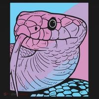 Vaporwave Snake Aesthetic Pastel Goth Serpent Sweatshirt thumb 3