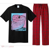Vaporwave Snake Aesthetic Pastel Goth Serpent Pajama Set thumb 0