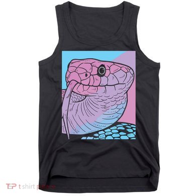 Vaporwave Snake Aesthetic Pastel Goth Serpent Tank Top