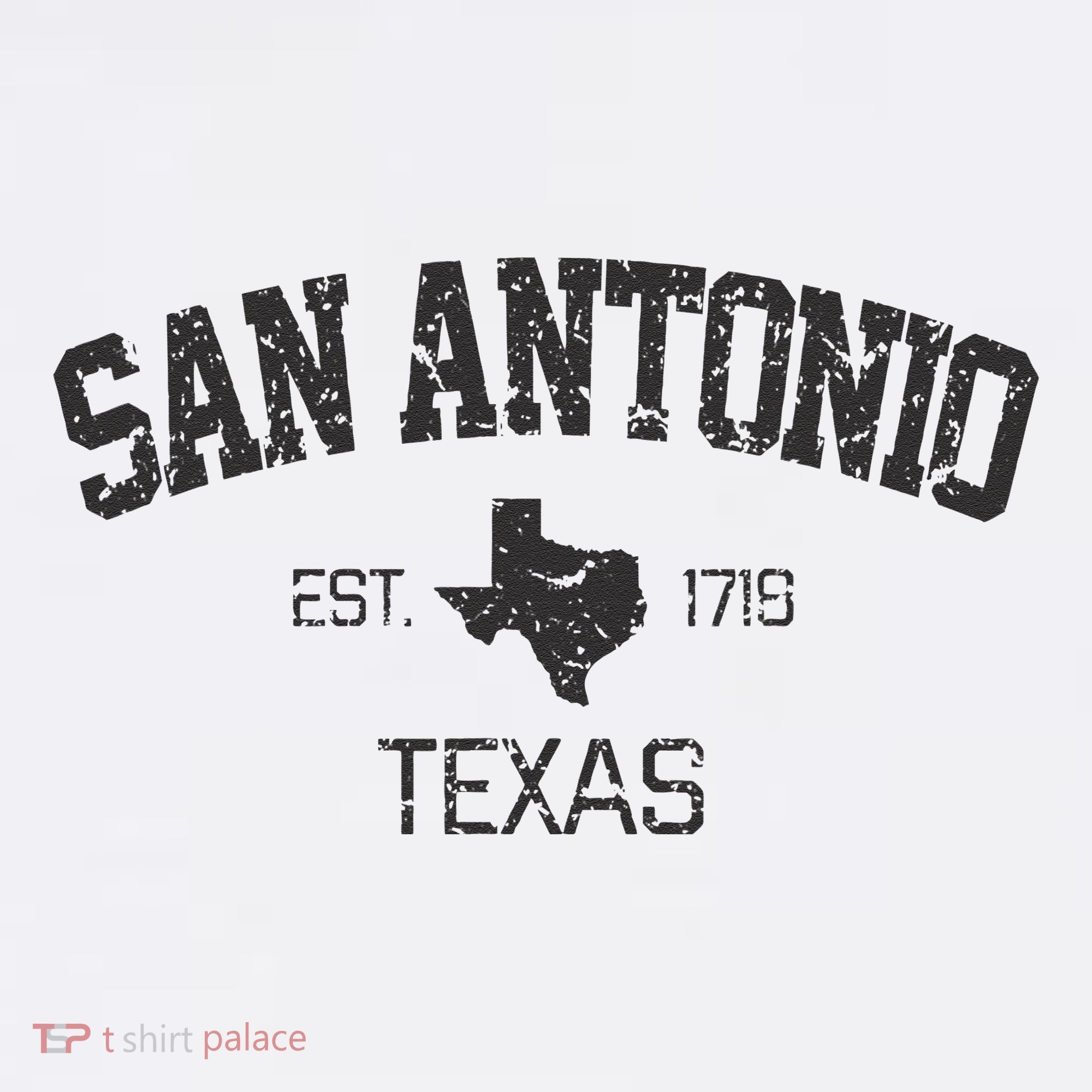 Vintage San Antonio Texas EST 1718 Souvenir Gift T-Shirt