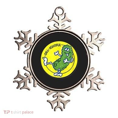 Vintage Scratch And Sniff Sticker Dill Pickle, DillLightful Ornament