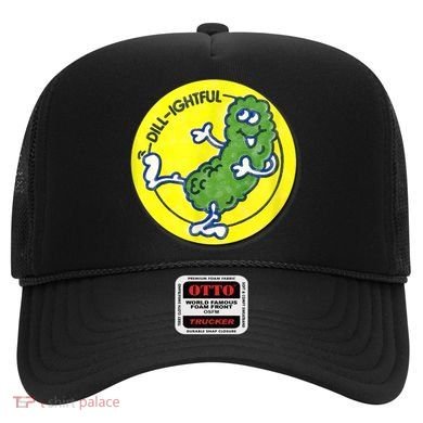 Vintage Scratch And Sniff Sticker Dill Pickle, DillLightful Hat