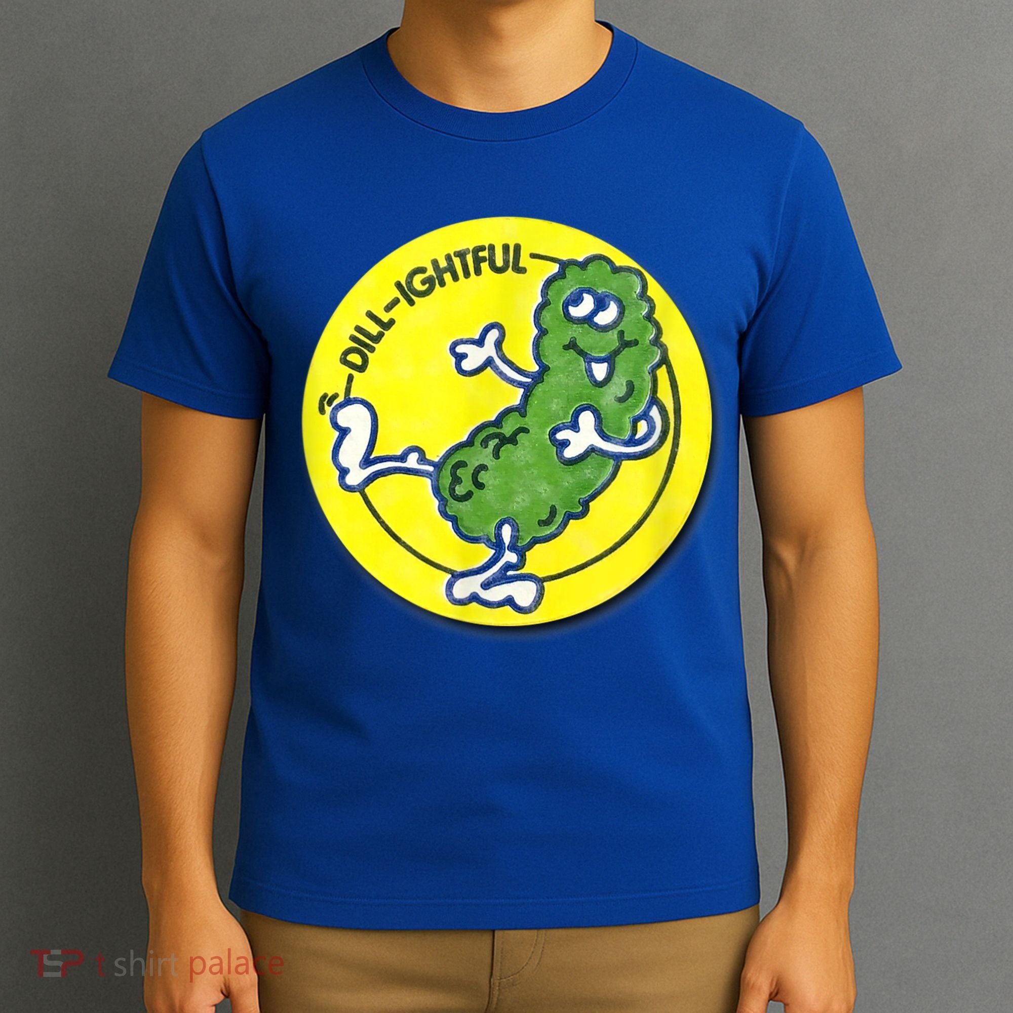 Vintage Scratch And Sniff Sticker Dill Pickle, DillLightful T-Shirt