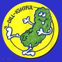 Vintage Scratch And Sniff Sticker Dill Pickle, DillLightful T-Shirt thumb 7