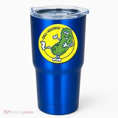Vintage Scratch And Sniff Sticker Dill Pickle, DillLightful Tumbler