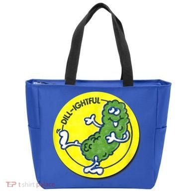Vintage Scratch And Sniff Sticker Dill Pickle, DillLightful Tote Bag