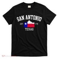 Vintage San Antonio The Alamo Texas Flag T-Shirt thumb 0