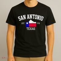 Vintage San Antonio The Alamo Texas Flag T-Shirt thumb 3