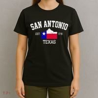 Vintage San Antonio The Alamo Texas Flag T-Shirt thumb 4