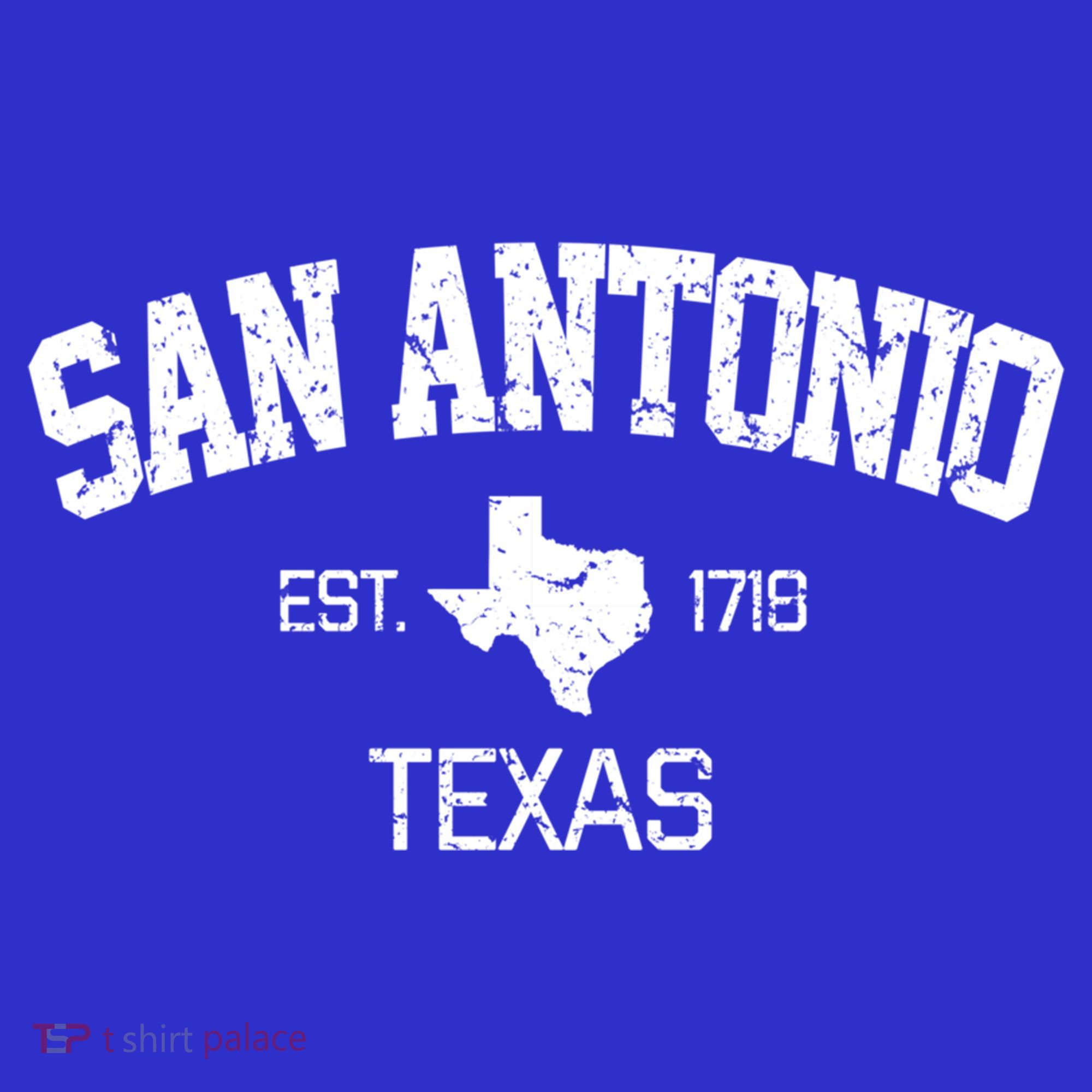 Vintage San Antonio Texas Est 1718 Souvenir Gift Cool Gift T-Shirt